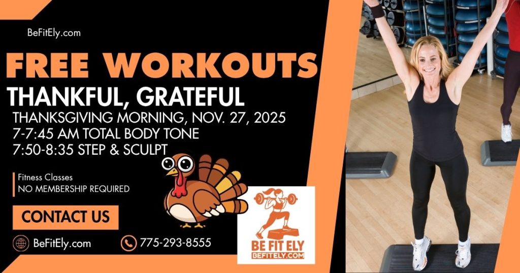 2025 FREE FITNESS CLASSES Free fitness classes