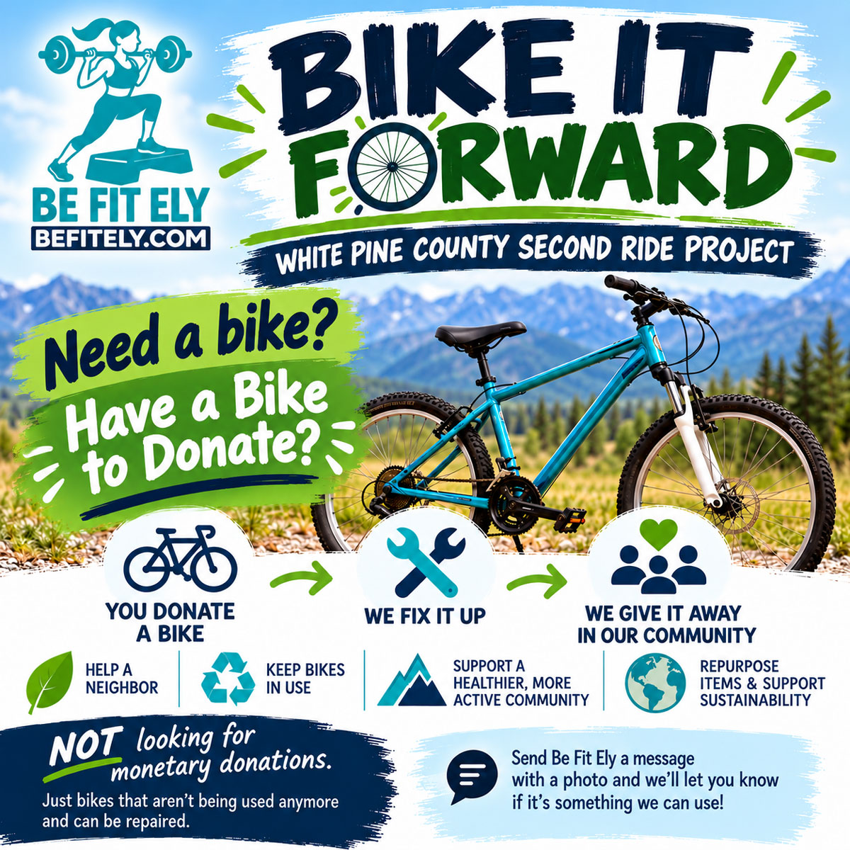 Bike it forward information image